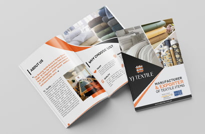 Textile Company Profile Design