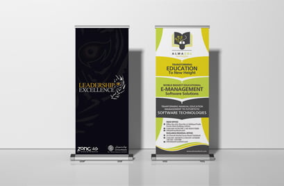Leadership Excellence Roller Banner Design