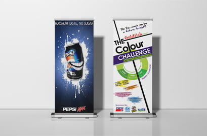Colour Roller Banner Design