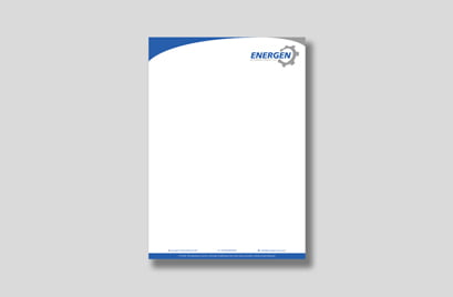 Energen Letter Head Design