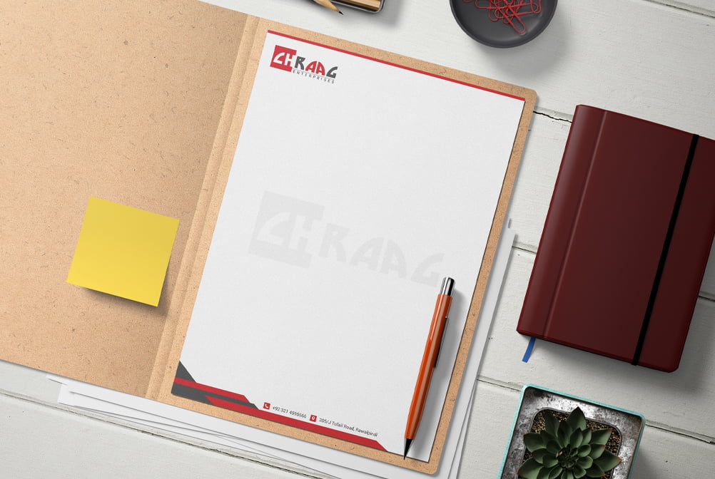 Letterhead design