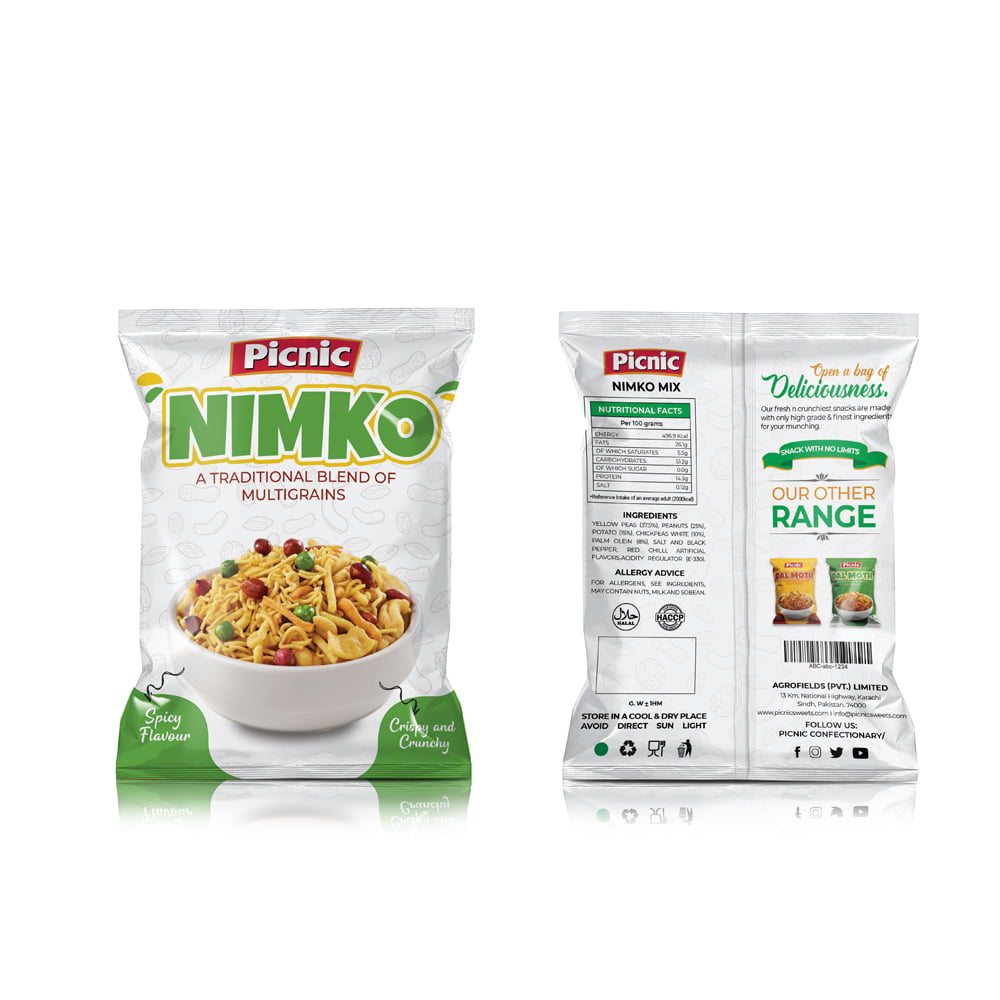 Nimko packaging design