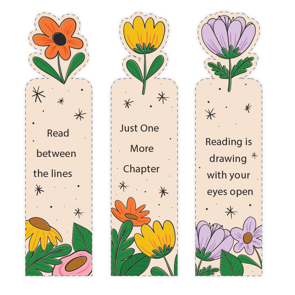 Custom bookmark design
