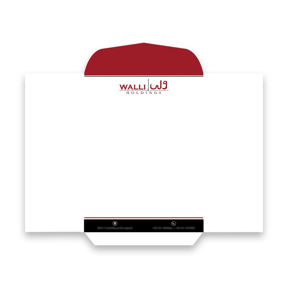 Wali Envelope design Arfa Technologies