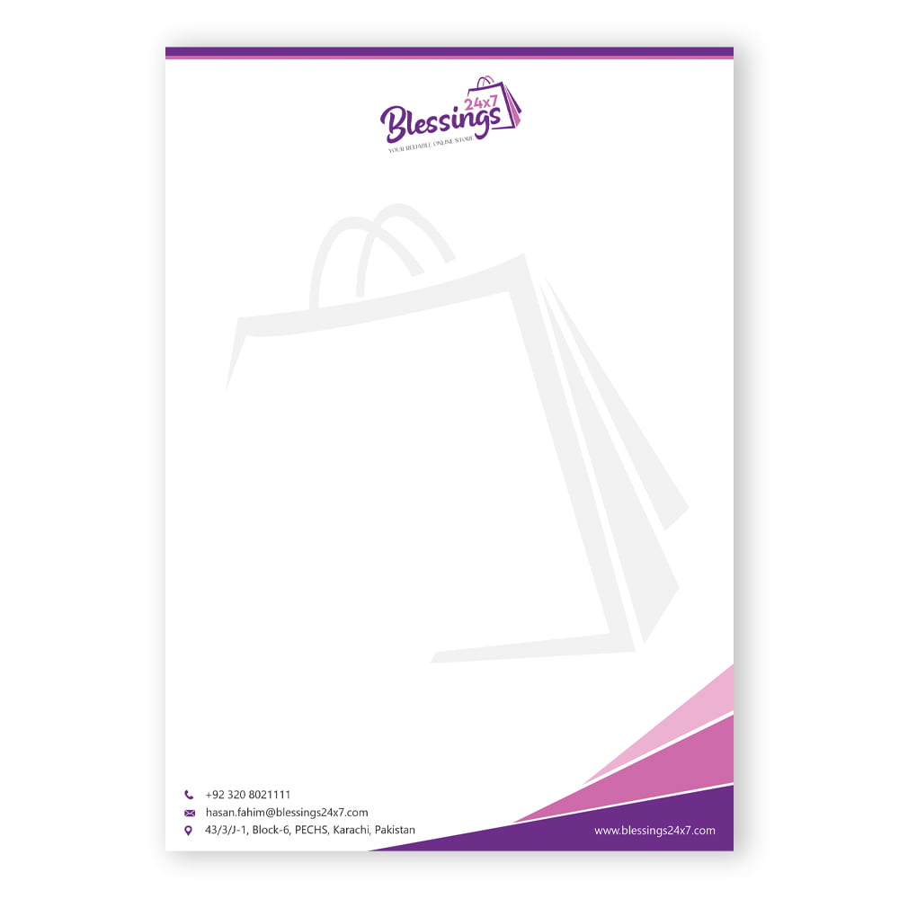 Arfa Technologies Letterhead Portfolio