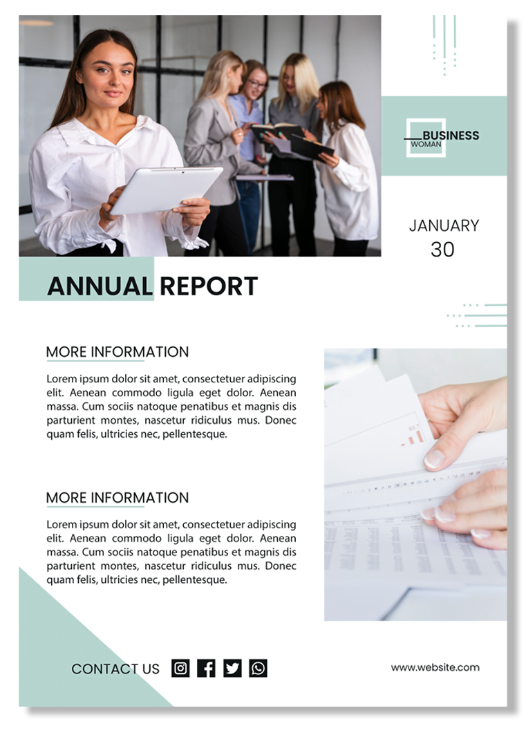 Annual Report Layout