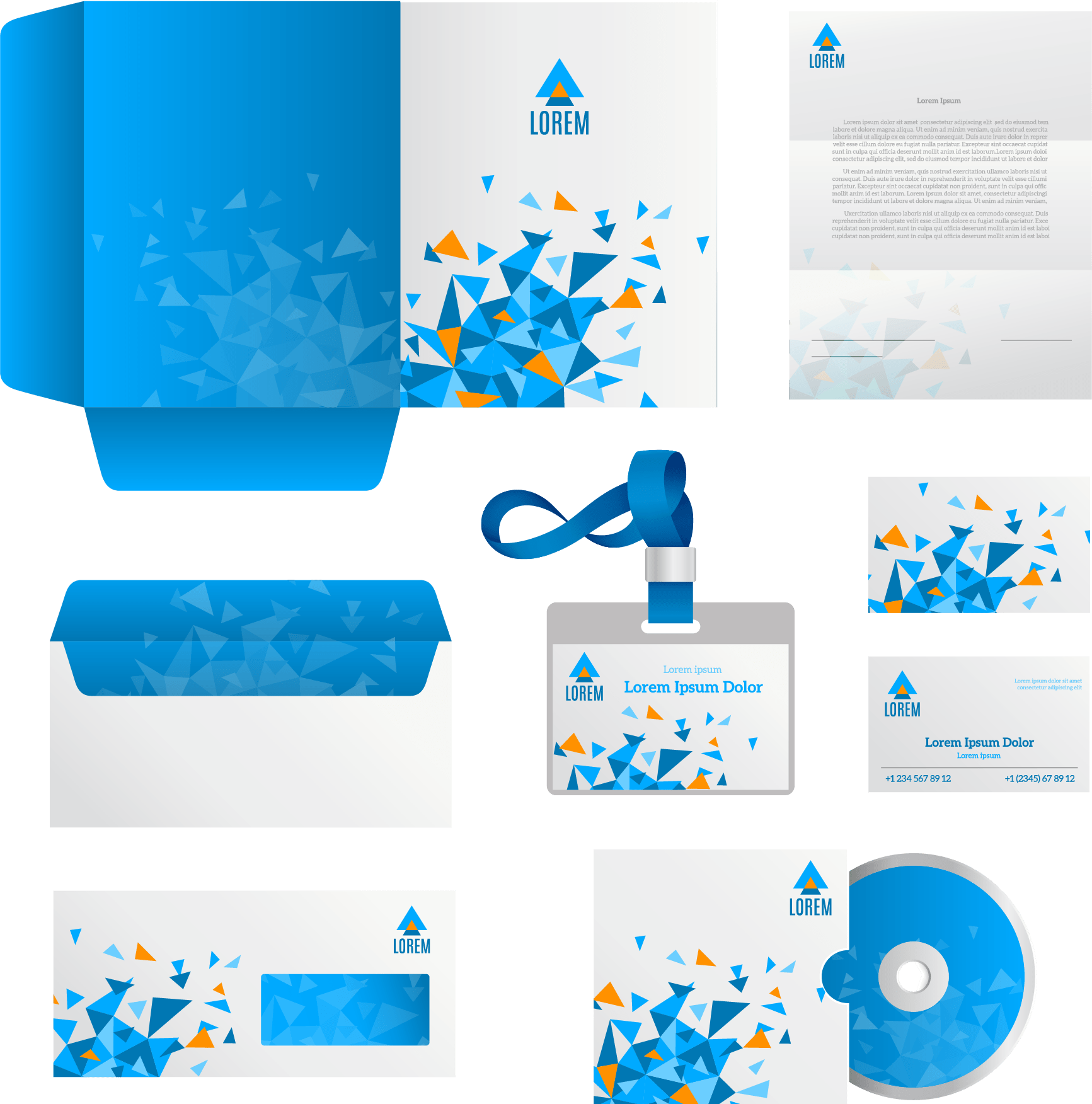 Office stationery design