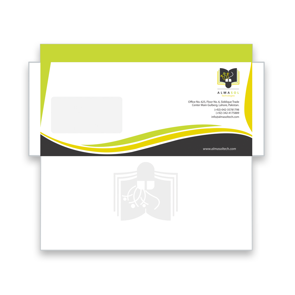 Almasol Envelop Design