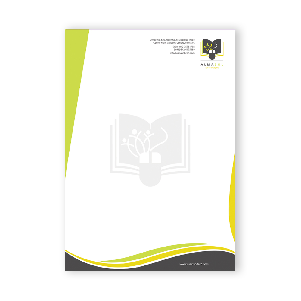 Almasol Letterhead