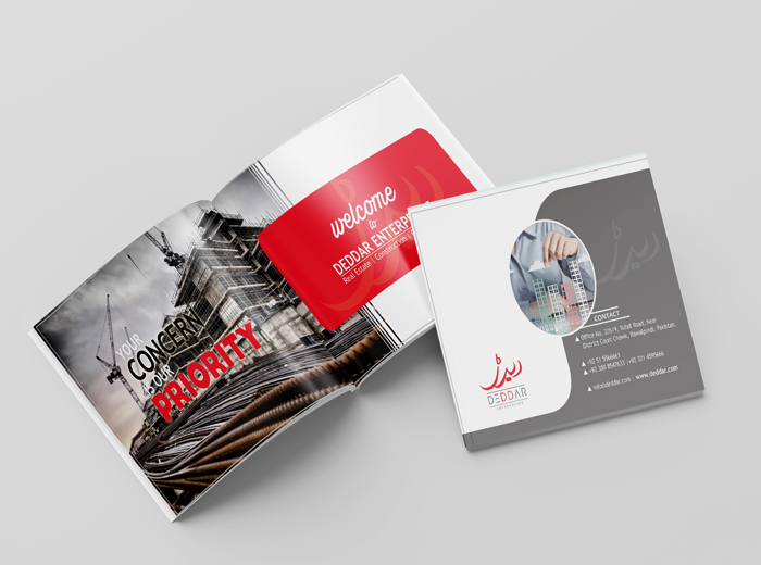 Deddar Company Profile Design