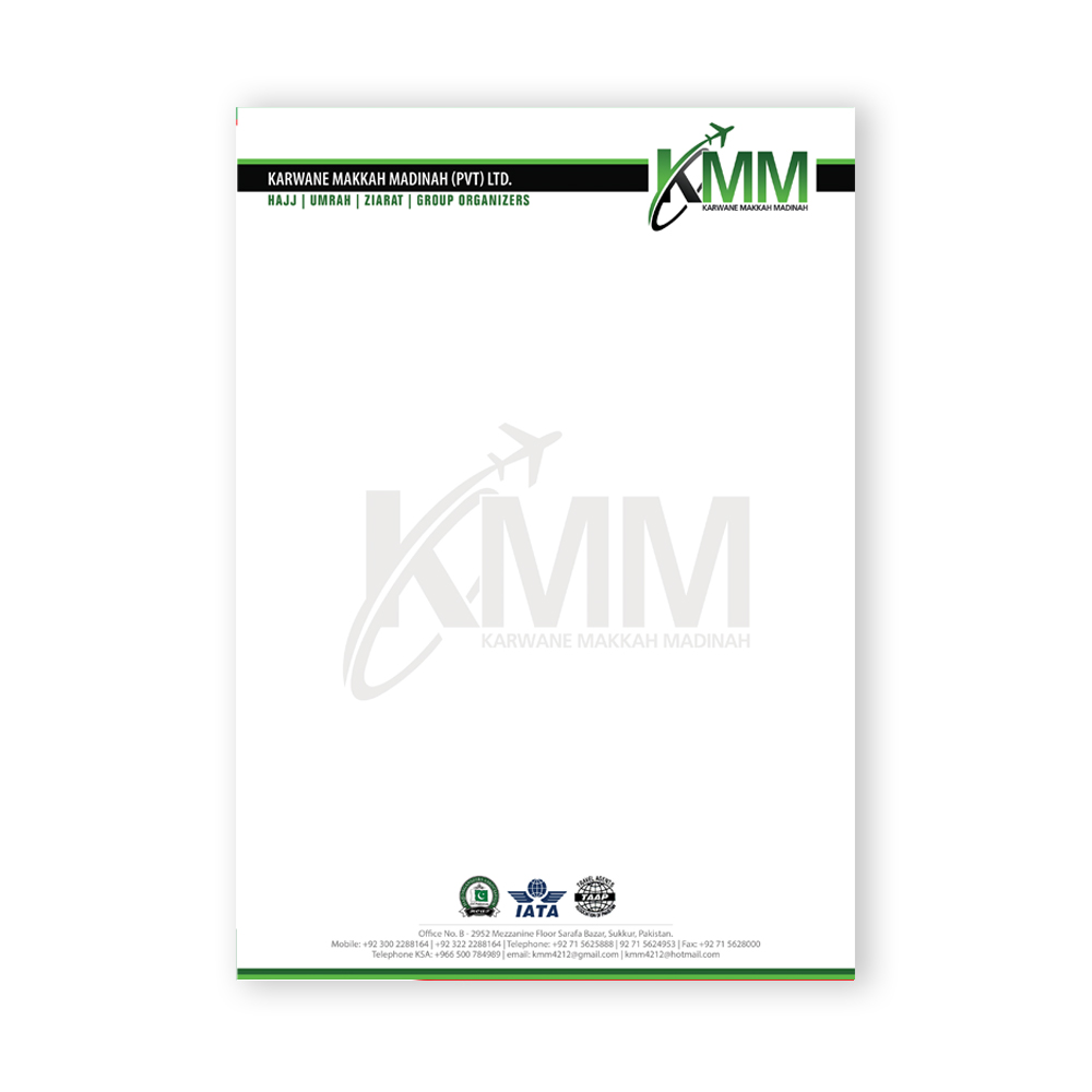 KMM Letterhead Design
