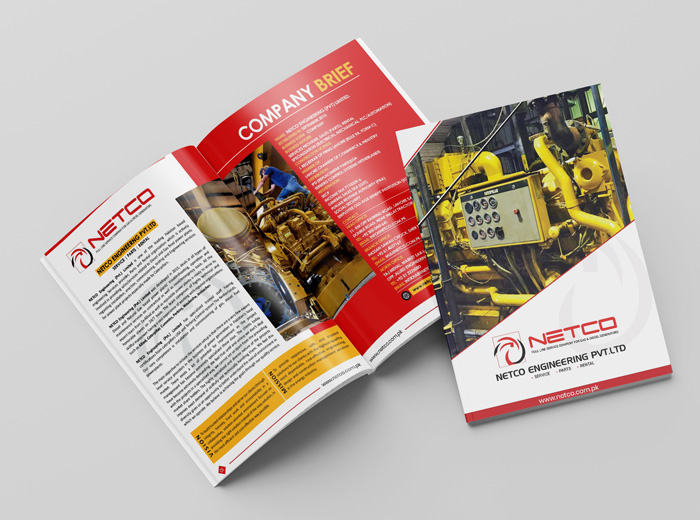 Netco Engineering Company Profile Design