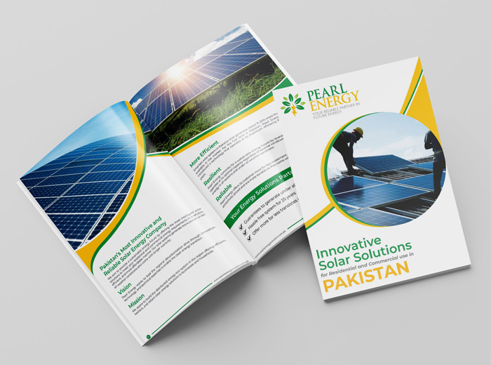 Pearl Energy Company Profile Design