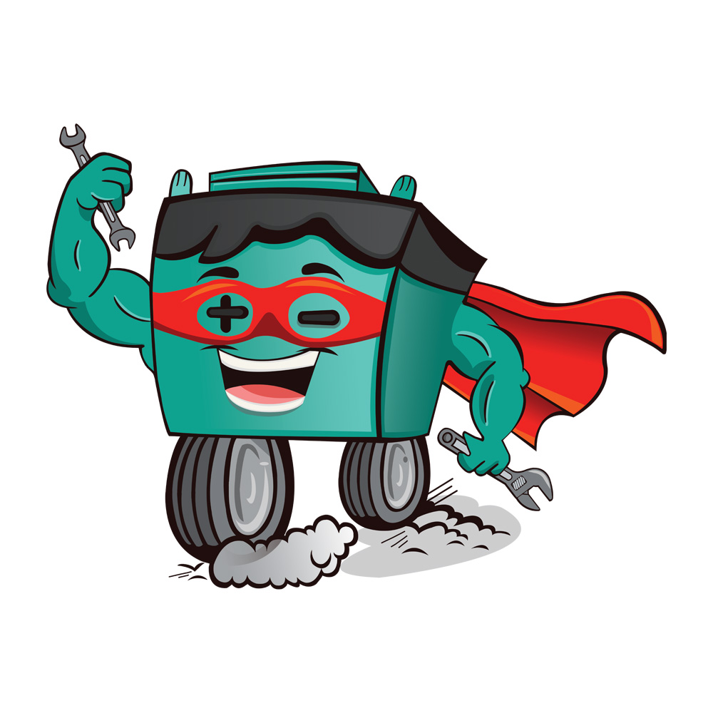 Sayara Battery Illustration Design