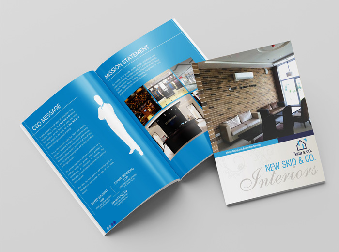 Skid and Co Company Profile Design