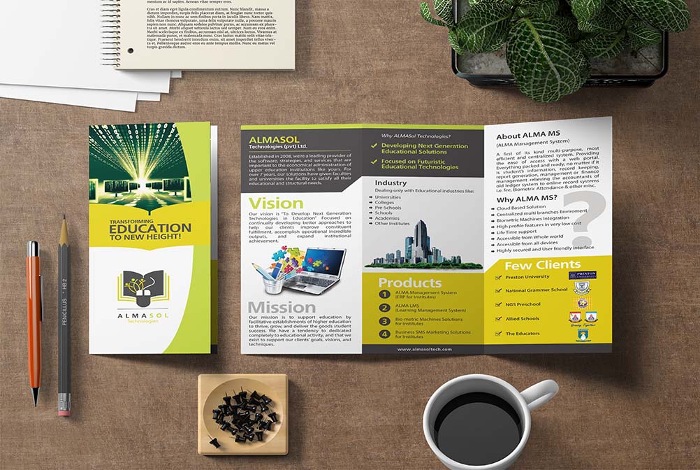 Tri Fold Brochure Design