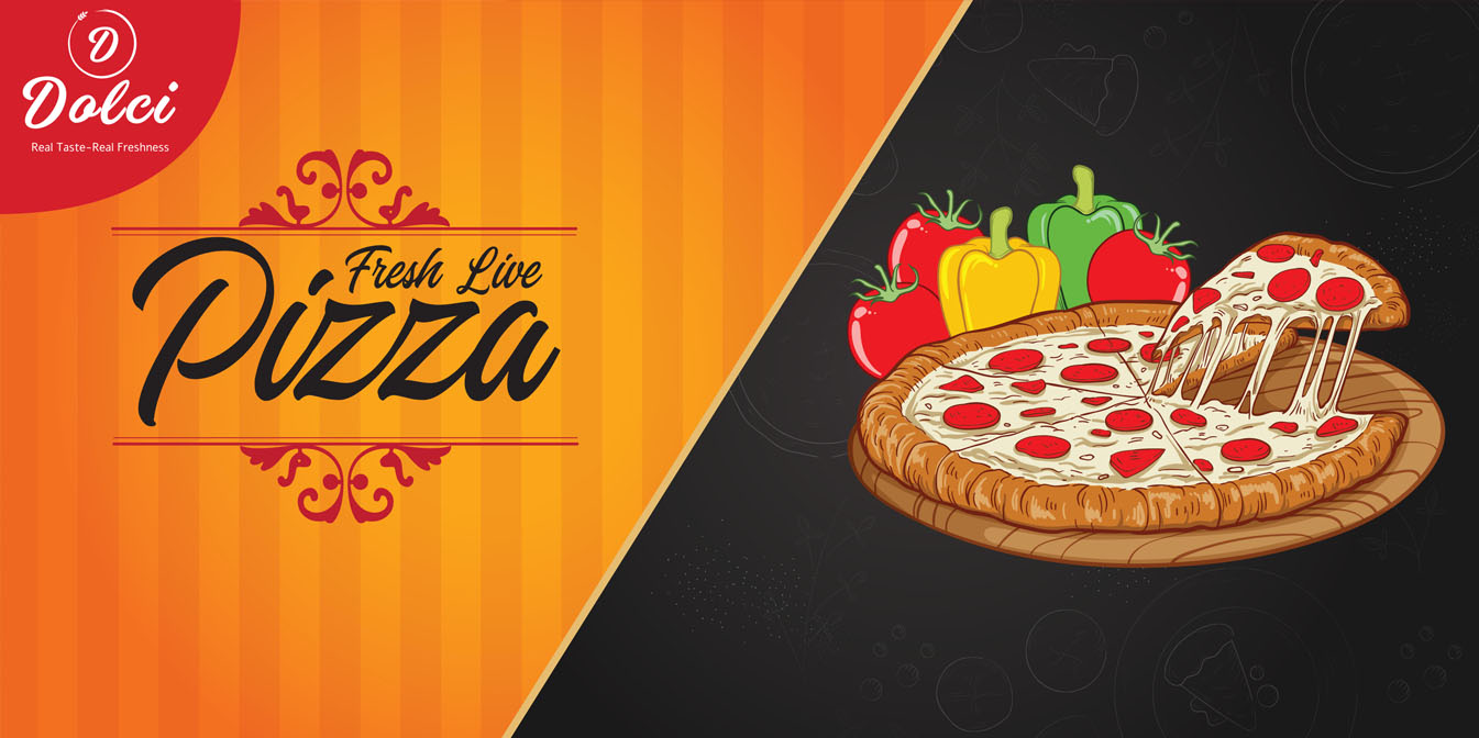 Dolci Pizza Banner Design
