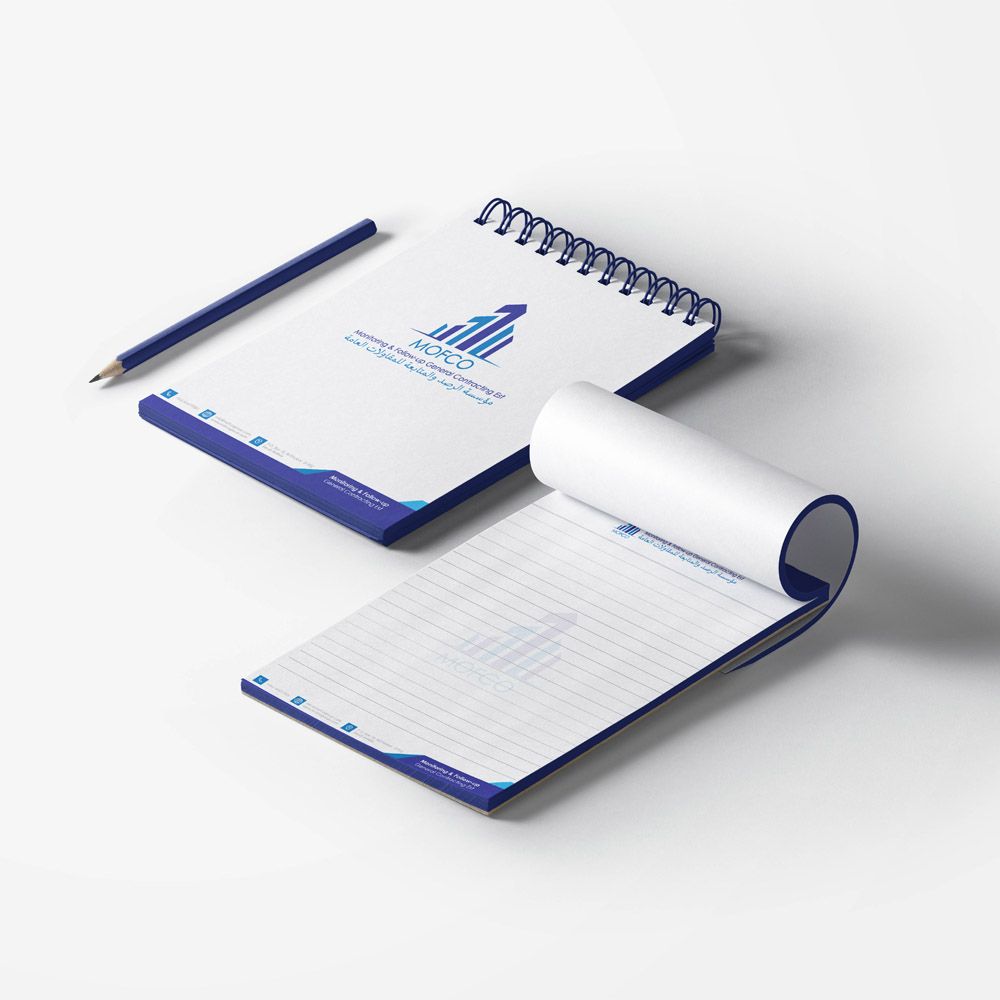 Mocfo Writing NotePad Design
