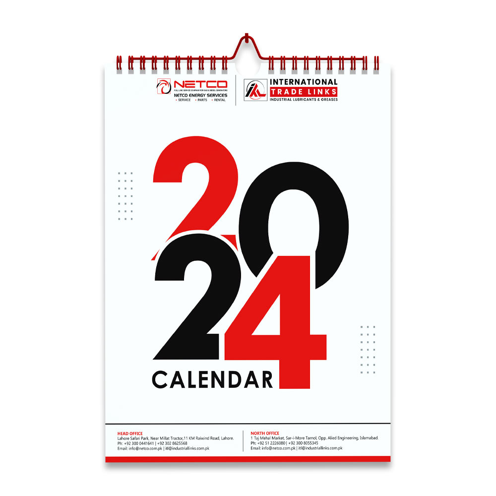 Netco Calendar Design