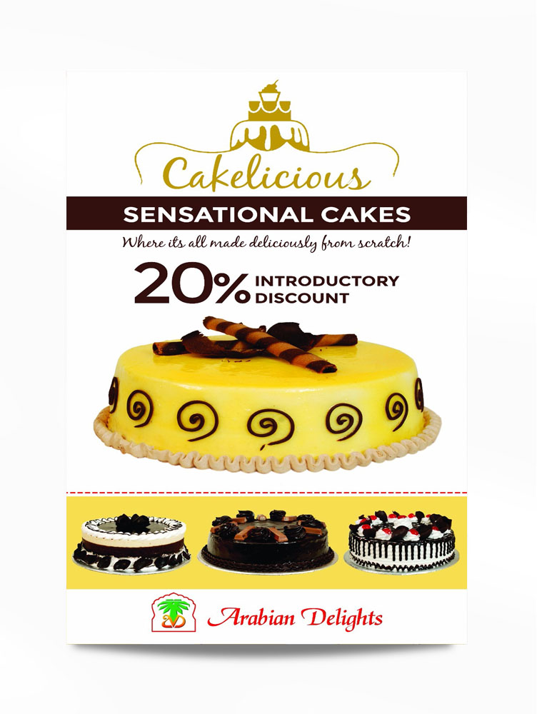 Cake Pamphlet Design