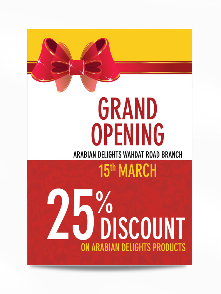 Discount Pamphlet Design