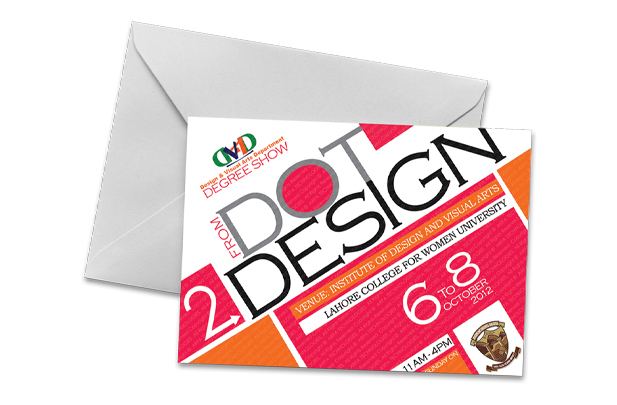 Arfa Technologies Invitation Card Design