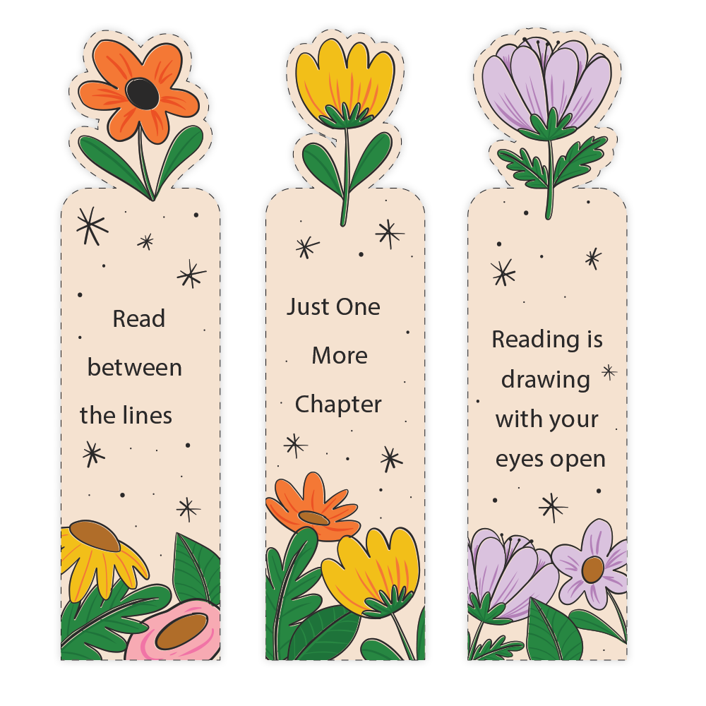 Custom bookmark design