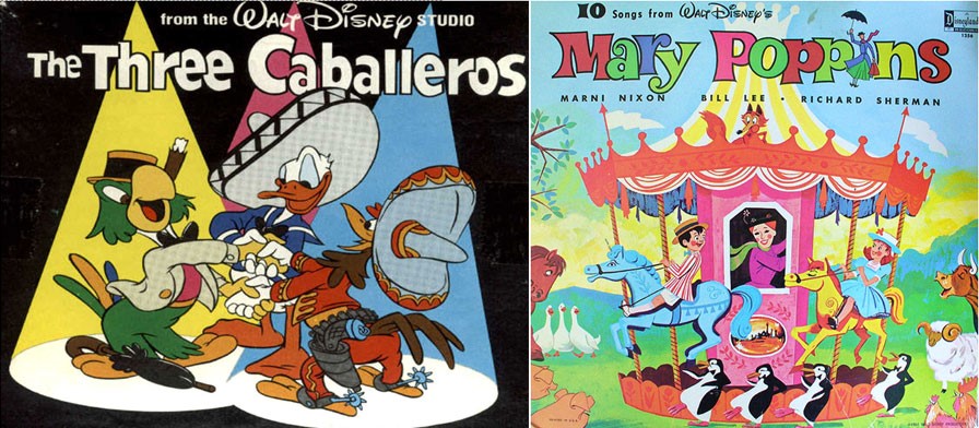 The Three Caballeros and Mary Poppins