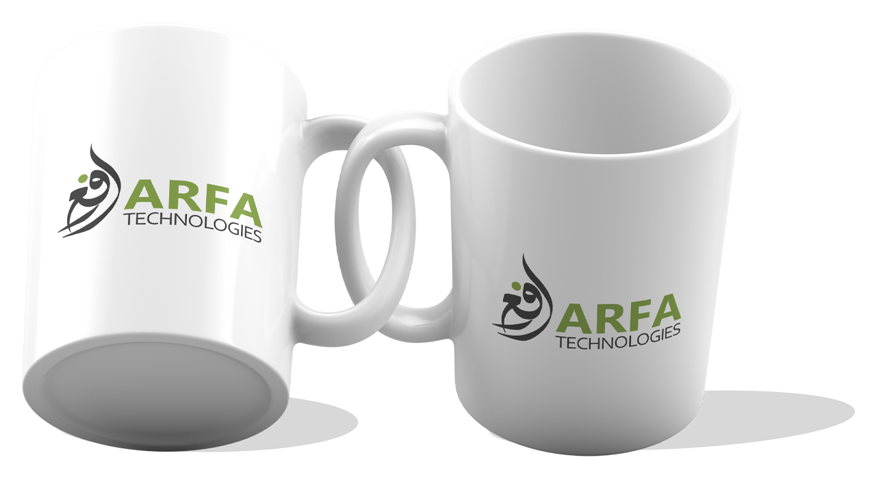 Arfa Technologies Customized Mug Design